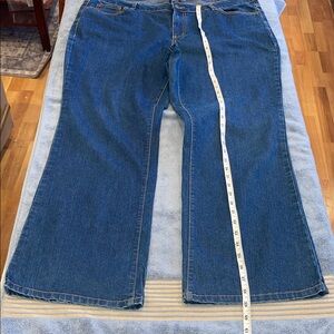 Faded Glory Dark Blue Flare Jeans